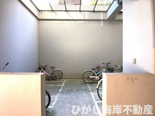 オーベル湘南緑が浜の駐輪場|駐輪場