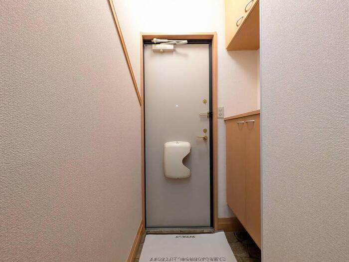 ダリア　B棟の玄関