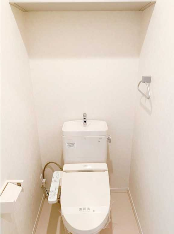 ジュネ三軒茶屋　積水ハウス施工　オートロック　駅近のトイレ