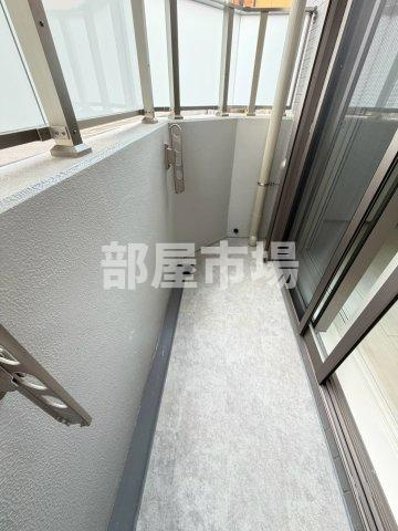 Bienfait入谷のバルコニー