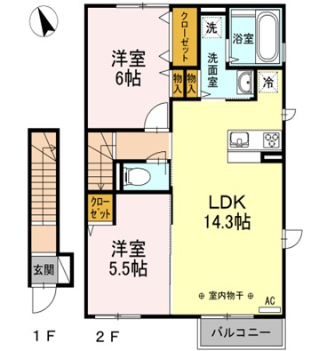 【間取り】 | ボヌールメゾン