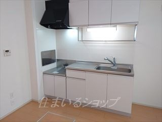 アート・ハウス　参番館のキッチン|浄水器一体型シャワー水栓