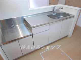 フォレスト　光　Ⅱのキッチン|浄水器一体型シャワー水栓（カートリッジ費用要）