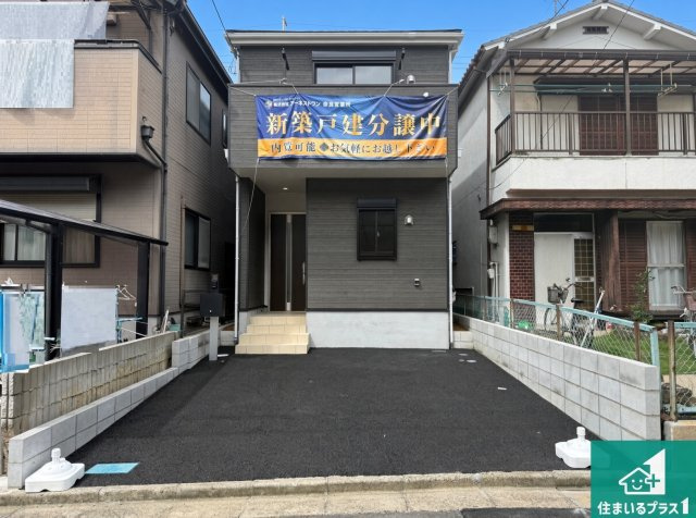 八尾市二俣　第1期　新築一戸建ての外観|お客様に長く安心して住んでいだだける事にこだわった家づくり！住んでからのアフターサービスにもしっかりと取り組んでいます！
