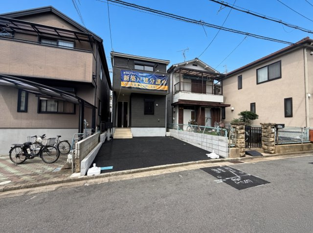 八尾市二俣　第1期　新築一戸建ての外観|安心の10年保証！外観を美しく保ち、雨水で汚れを落とします！気になることがありましたら、お気軽にお問い合わせください！