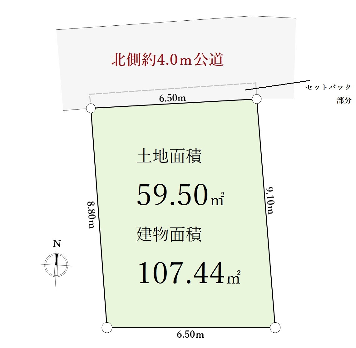 練馬区桜台4丁目 限定1棟の区画図|西武池袋線「桜台」駅徒歩5分×大江戸線・西武池袋線「練馬」駅徒歩10分
周辺環境も充実し便利な立地♪♪　駅が近くアクティブポジション！