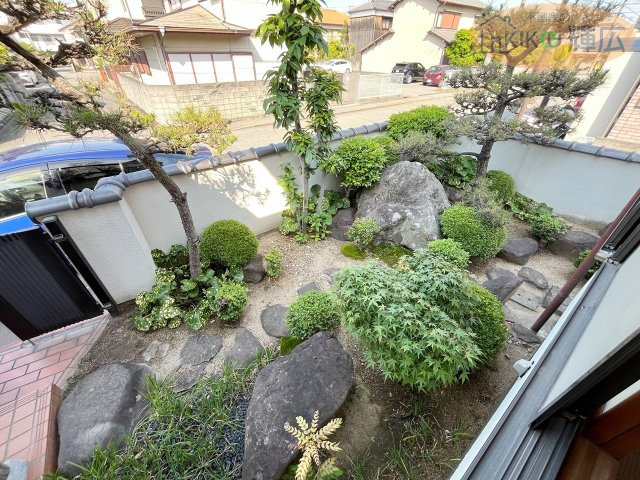 高砂市伊保崎南　中古戸建の庭
