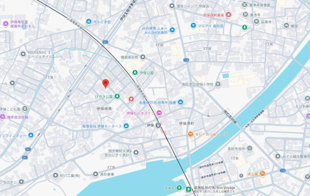 高砂市伊保崎南　中古戸建の地図