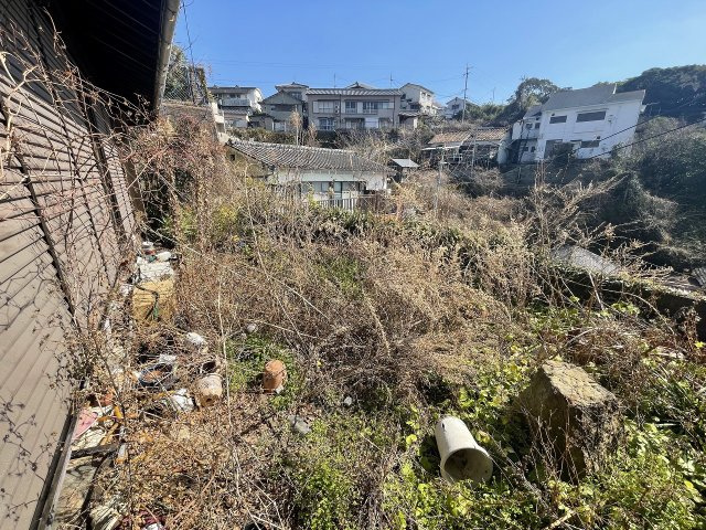 若葉町一戸建の庭