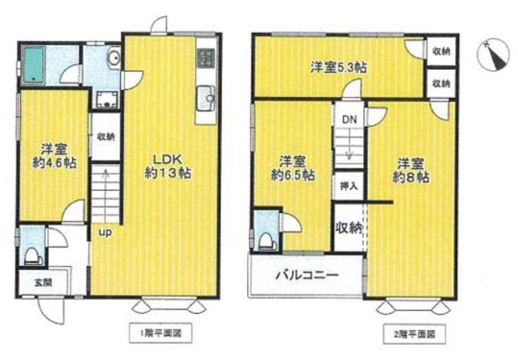 高取山町1丁目の間取り