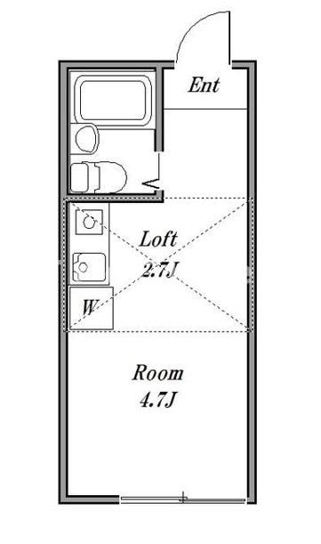 MDM赤羽岩淵Ⅱの間取り