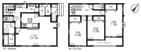 【間取り】 | 現況と異なる場合は現況優先とさせていただきます