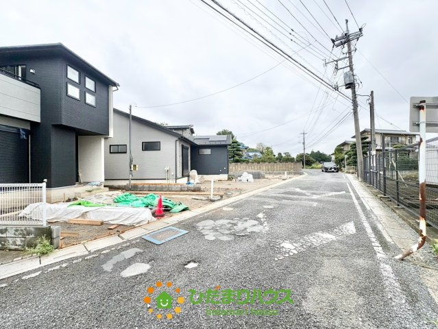 久喜市栗原　新築一戸建て　01の前面道路含む現地写真|2026/09/11　撮影