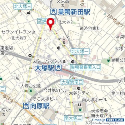 【地図】 | レピュア大塚