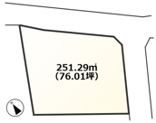 古賀市花見東2丁目土地の画像