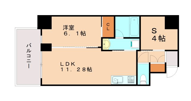 プレジオ神戸長田の間取り