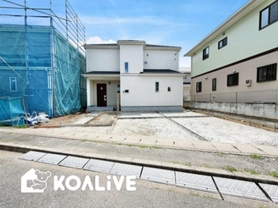 【外観】 | 玉村町南玉　新築住宅 | 現地ご案内ツアー開催中！早朝やお仕事帰りのご見学にもすぐ対応致します！見学ご予約はコアライブまでお気軽にお問い合わせ下さい！