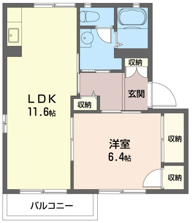 グランメール岡本の間取り