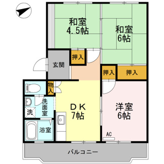 【間取り】 | 川口東マンション