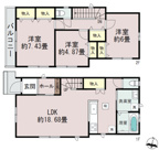 千葉市若葉区若松町　新築分譲住宅A号棟の画像
