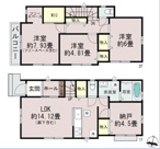 千葉市若葉区若松町　新築分譲住宅B号棟の画像