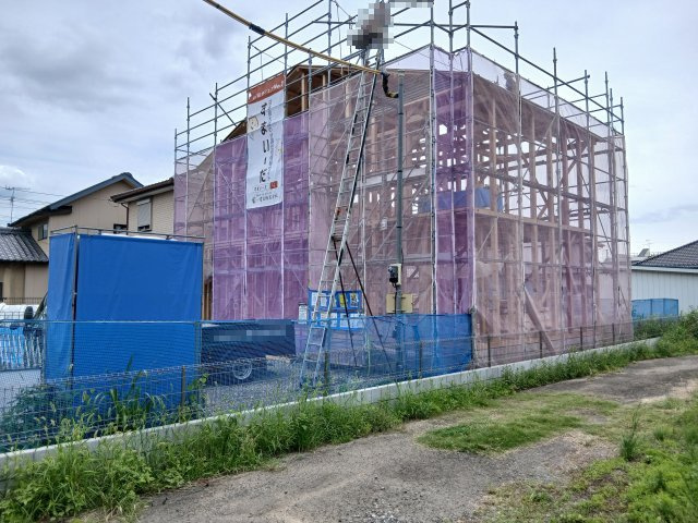 リーブルガーデン．S　深谷東方町第５　の前面道路含む現地写真|現地前面道路（2026年04月28日）撮影