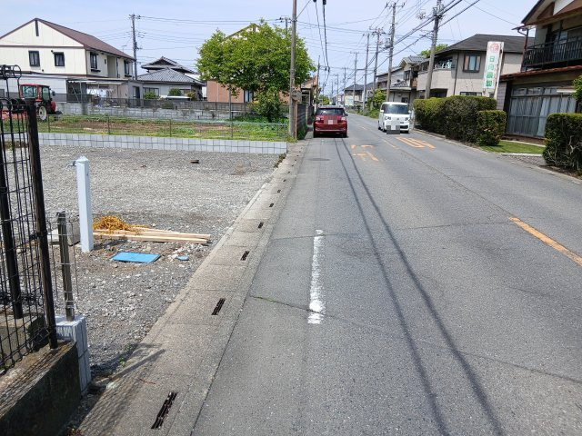 リーブルガーデン．S　深谷東方町第５　の前面道路含む現地写真|現地前面道路（2026年04月28日）撮影