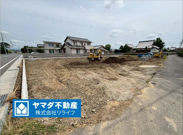 リーブルガーデン　本巣市下真桑　全4区画分譲の外観|「現地（2026年6月1日）撮影」　　
■全体写真　
■ヤマダ不動産　株式会社リライフ　