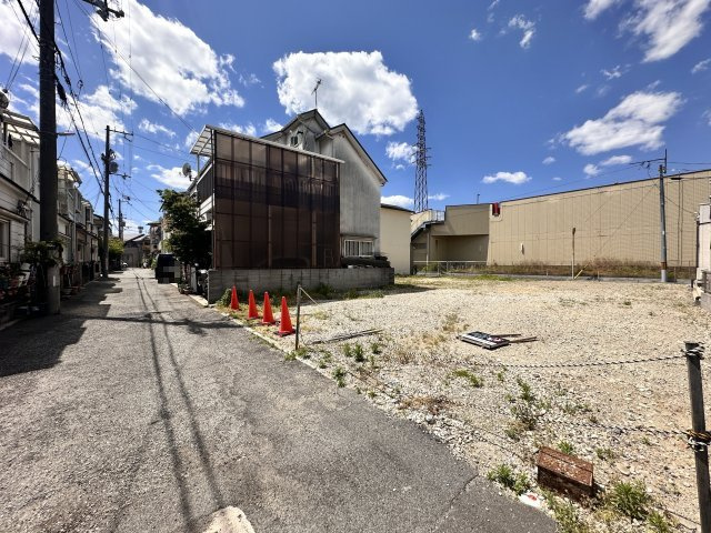 FreeLife下坂部⑦　1号地の前面道路含む現地写真