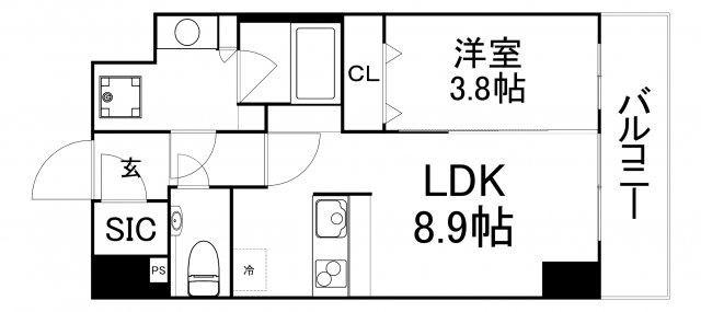 【間取り】 | アーバス天満橋