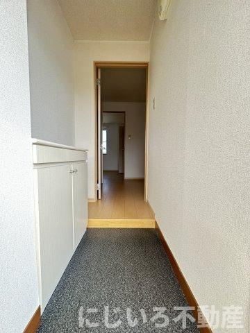 マツモトGマンションBの玄関