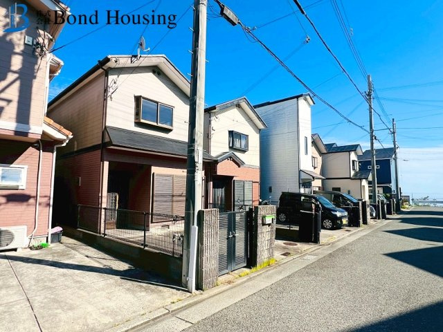 山電　江井ヶ島駅徒歩13分　大久保町江井島　中古戸建の前面道路含む現地写真
