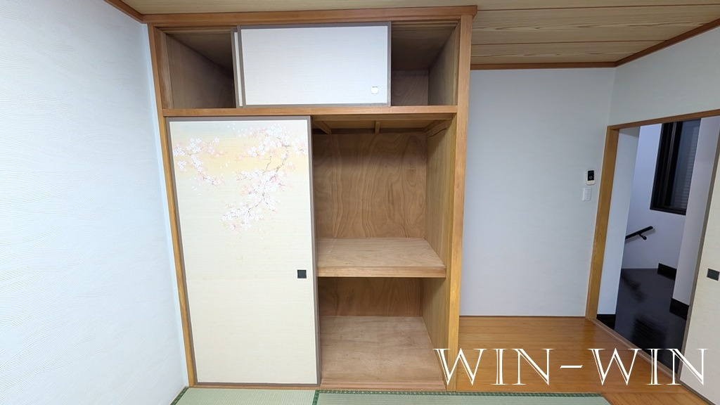 富士見台戸建ての収納