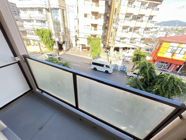 サンライトビルのバルコニー