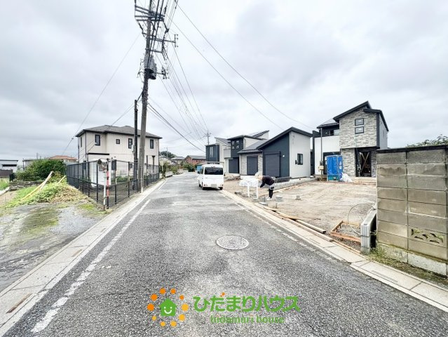 久喜市栗原　新築一戸建て　03の前面道路含む現地写真|2026/9/11　撮影