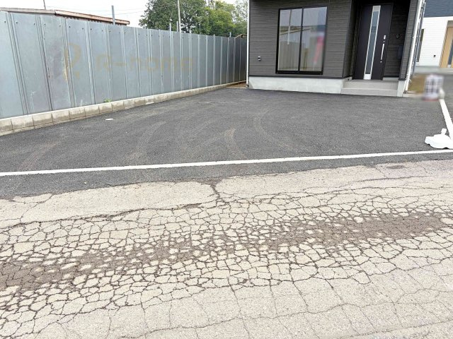 古河市諸川第9　新築戸建て　1号棟の駐車場|カースペースは2台お停めいただけます♪