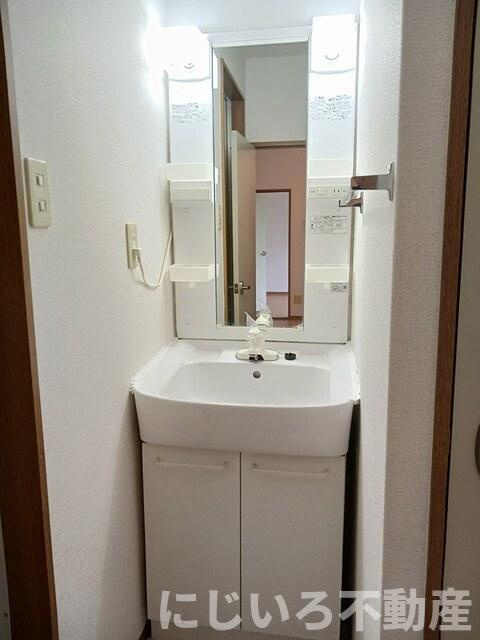 マツモトGマンションAの洗面所