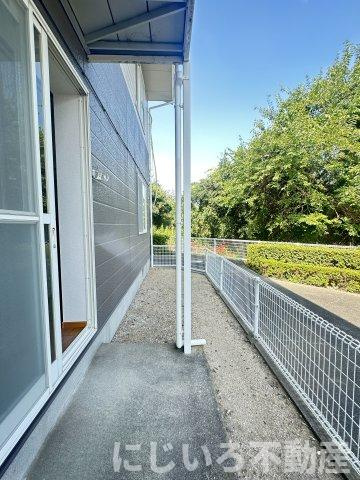 マツモトGマンションAのバルコニー