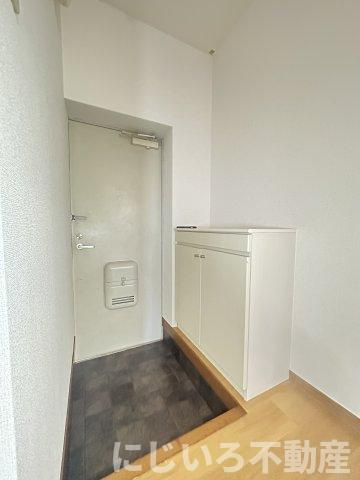 マツモトGマンションAの玄関