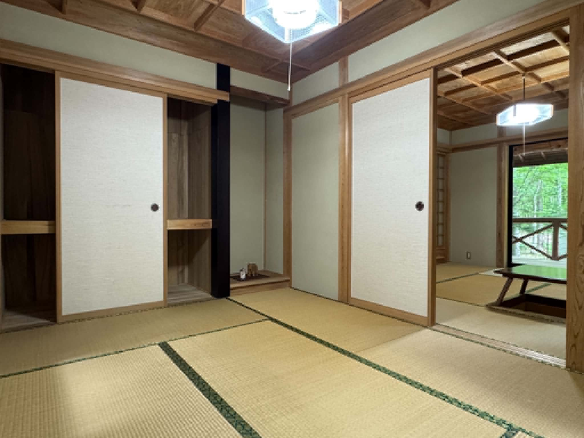 千曲高原別荘の和室