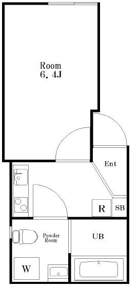ＴＯＫＵＭＡＲＵ　ＲＥＳＩＤＥＮＣＥの間取り|間取りです。