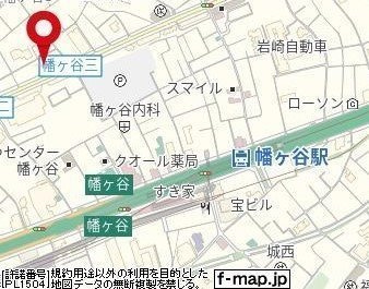 日神デュオステージ幡ケ谷の地図