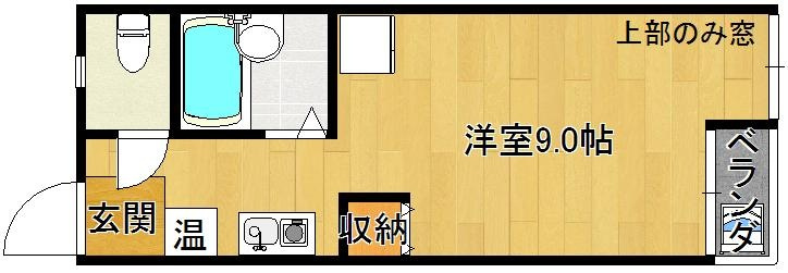 サンビレッジＢ棟の間取り