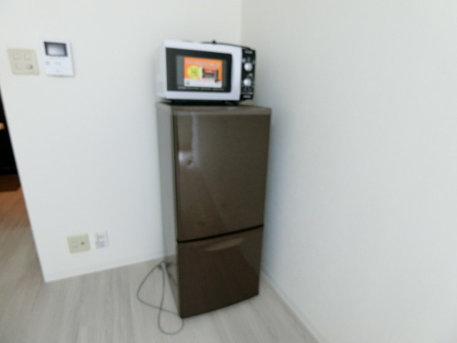サンビレッジＢ棟の設備|冷蔵庫は設備、電子レンジは設備対象外