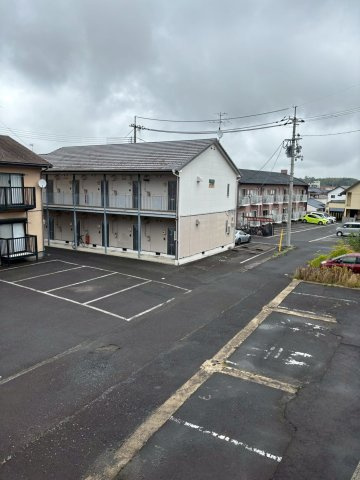 岡山県津山市2棟1括アパートの外観