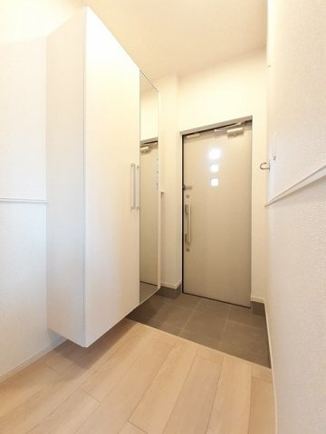 ランプ　タウンの玄関