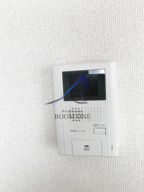 ガーデンテラスのセキュリティ|モニター付きインターホンです。