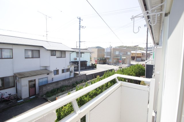 阿南市領家町土倉のアパートの展望
