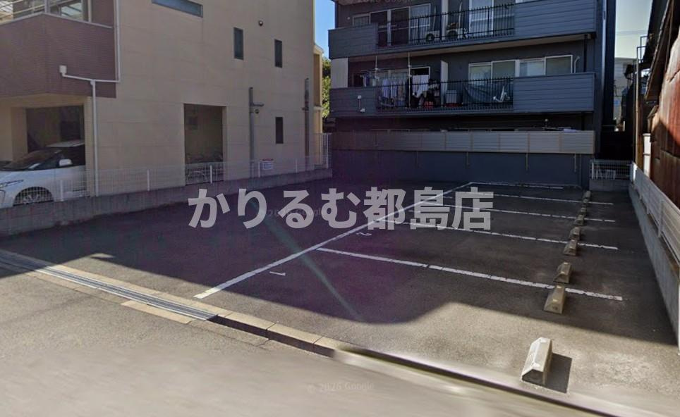 相原マンションの駐車場