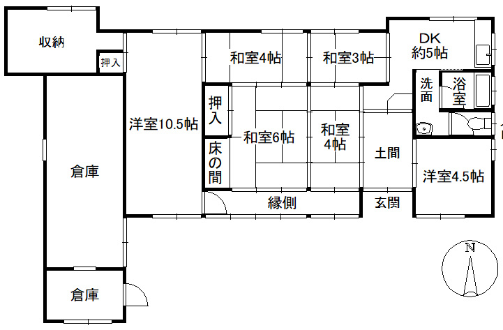菟田野大澤の間取り